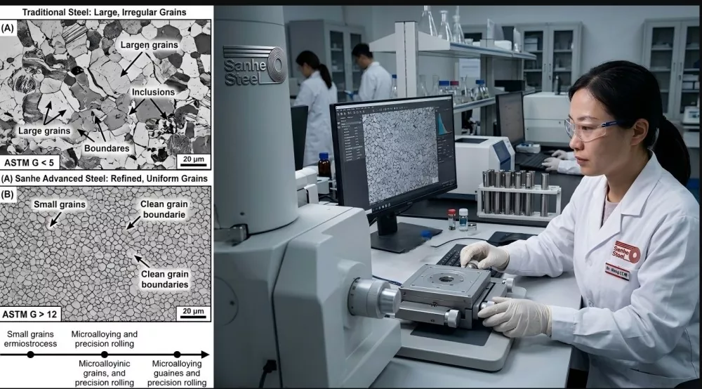 Mula sa isang regional powerhouse hanggang sa isang international business card: Ang layout ng supply chain ng Sanhe Iron and Steel Company para sa 2026 ay nagpapatuloy ng isa pang hakbang.