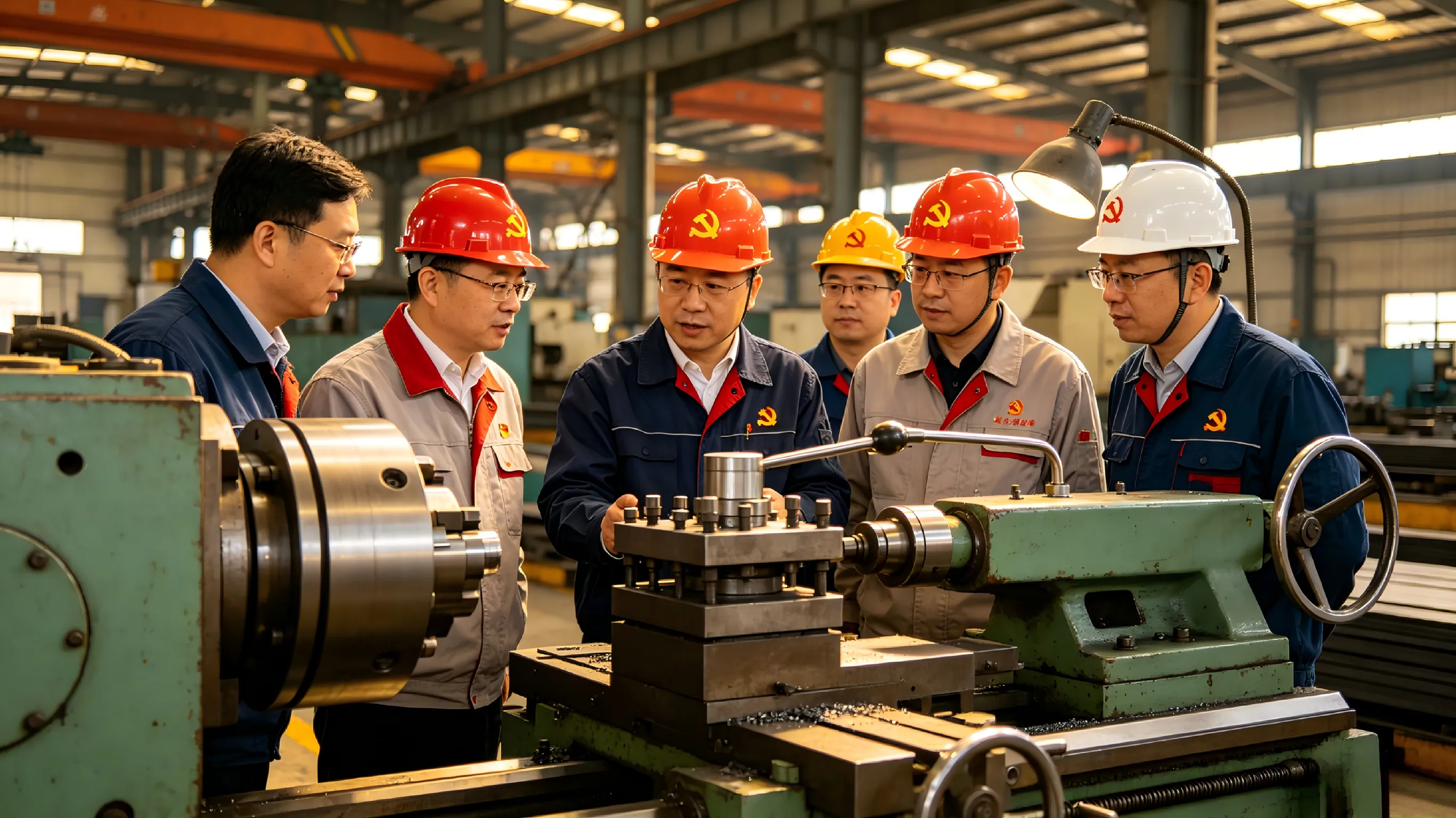 Ang pagtatayo ng partido ay nagbibigay kapangyarihan sa produksyon, pinapabuti ang kalidad, at pinapahusay ang proseso ng produksyon ng mga steel plate at coils