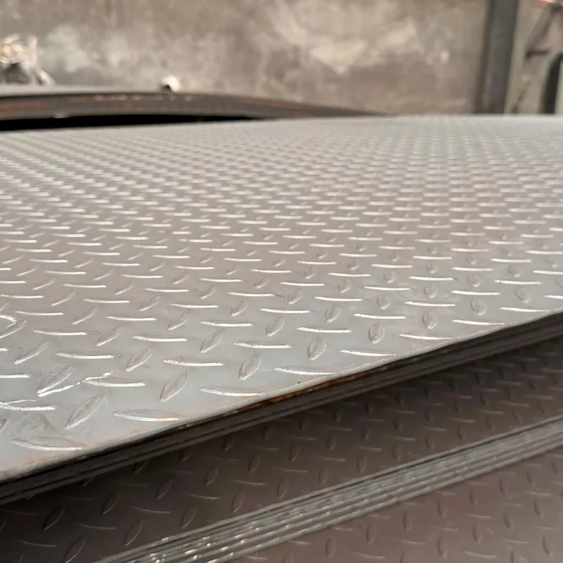 Pinakintab na Stainless Steel Checkered Plate