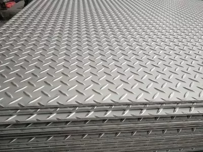 Hindi kinakalawang na Steel Checkered Plate